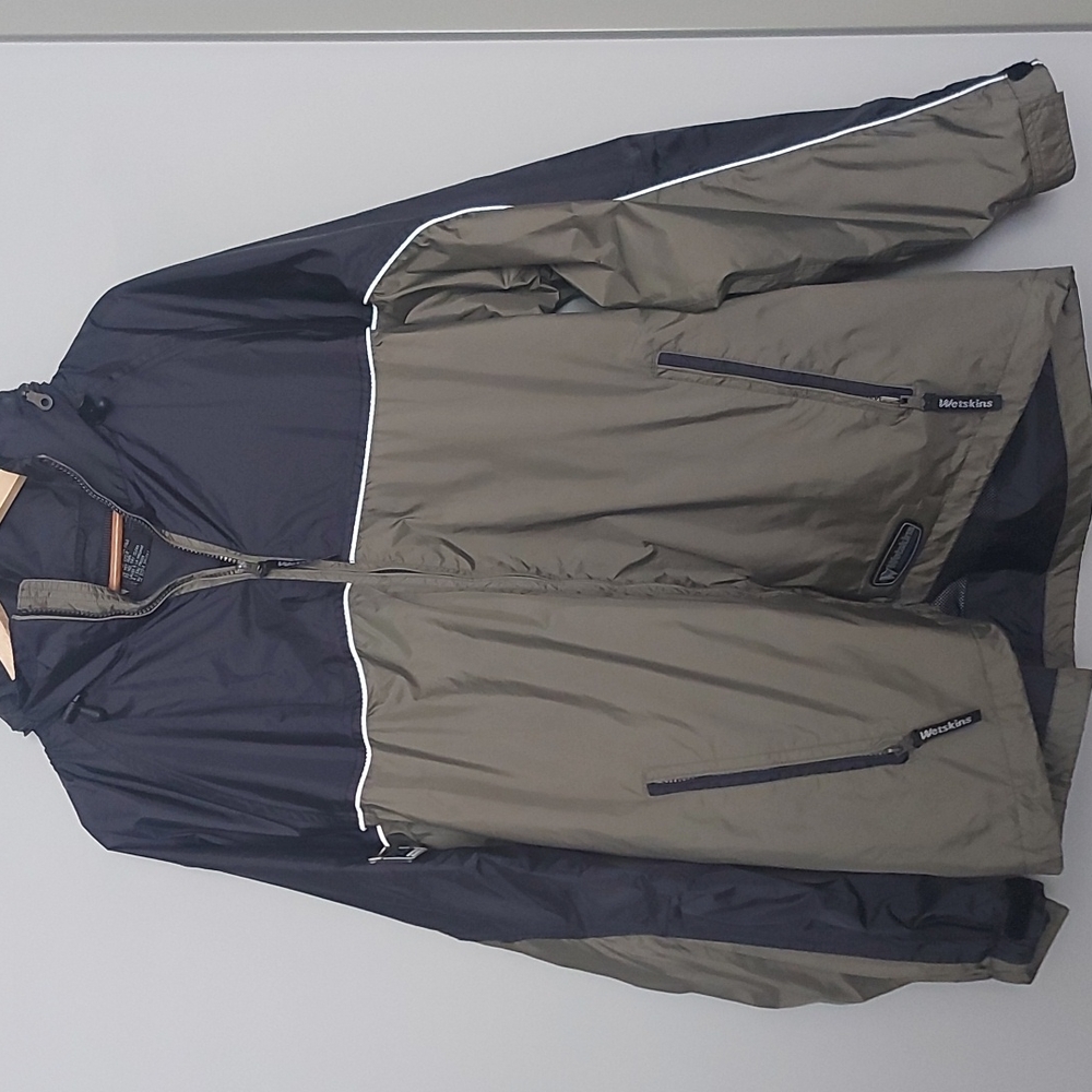 Wetskins packable rain jacket size XXL